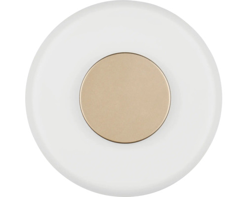 Plafonieră rotundă cu abajur alb