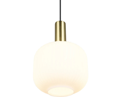 Pendul Trio Diva E27 max. 1x10W, alb/sticlă | HORNBACH