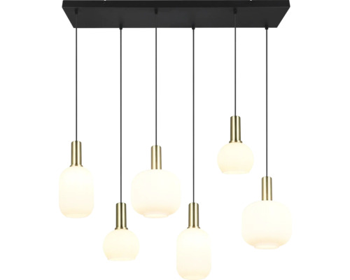 Lampă suspendată cu șase lumini