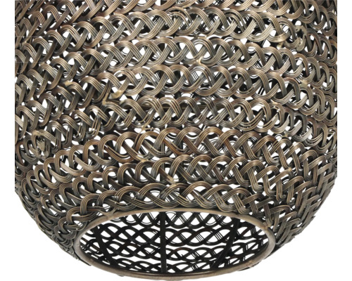 Coș din sârmă metalică împletită