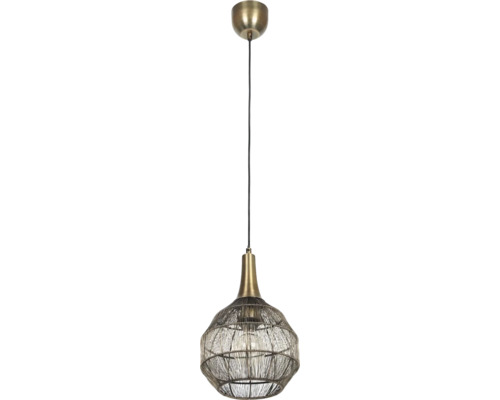 Lampa suspendată cu abajur din sârmă