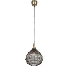Lampa suspendată cu abajur împletit