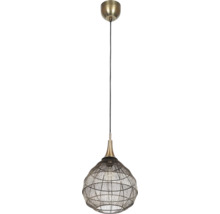 Lampa suspendată cu plasă de sârmă