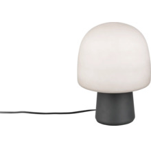 Lampă de masă cu design de ciupercă cu cablu
