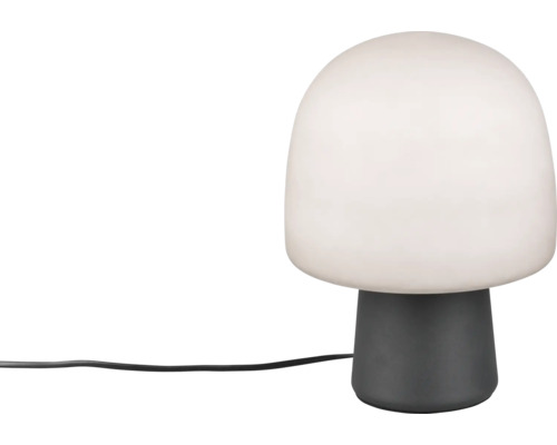 Lampă de masă cu design de ciupercă cu cablu