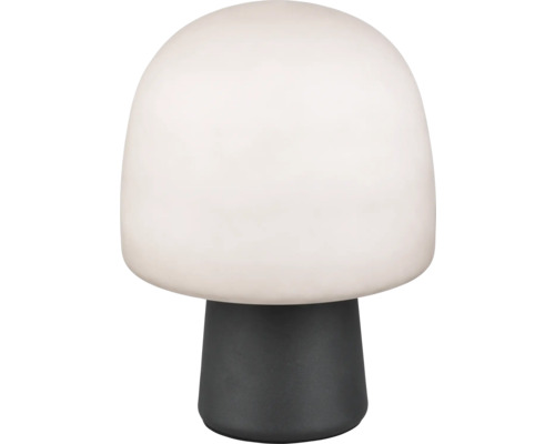 Lampă decorativă ciupercă cu bază gri