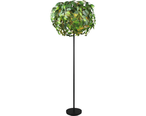 Lampadar Leavy E14 max. 3x28W, verde/negru mat