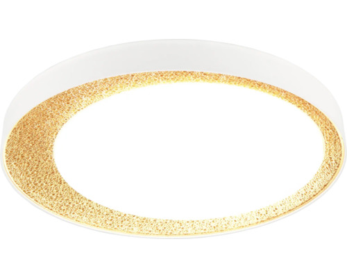 Lumină de plafon cu margine aurie