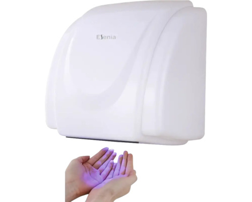 Uscător electric de mâini cu mâinile sub uscător