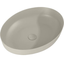 Lavoar ceramic oval, montat pe blat