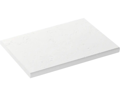 Capac stâlp gard STAR STONE Roma white 50x35x3 cm Placă de terasă albă din beton