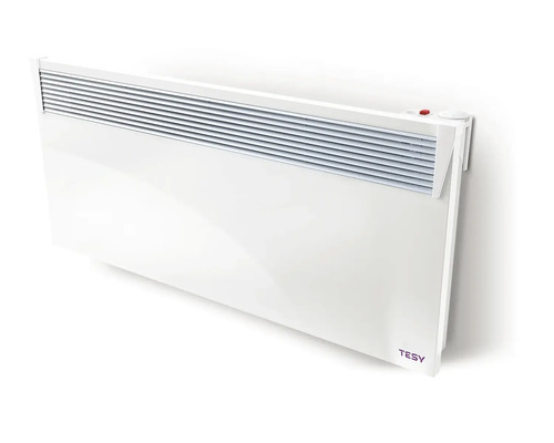 Convector de podea Tesy HeatEco cu control mecanic 2500 W, termostat reglabil Convector electric de perete cu logo Tesy