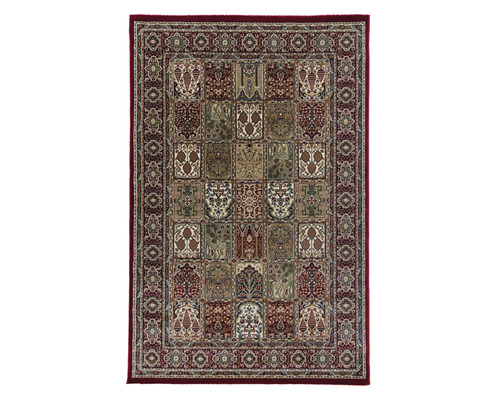 Covor dreptunghiular cu model floral