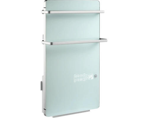 Radiator pentru prosoape cu două suporturi și afișaj digital