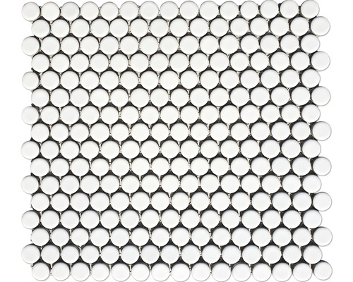 Mozaic piscină uni alb mat 30,5x32 cm Mozaic piscină uni alb mat 30,5x32 cm