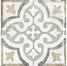 Placă ceramică cu model floral