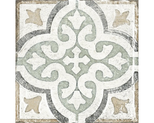 Placă ceramică cu model floral