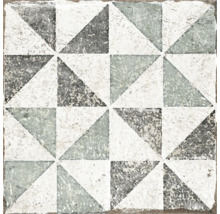 Model de faianță cu design triunghiular