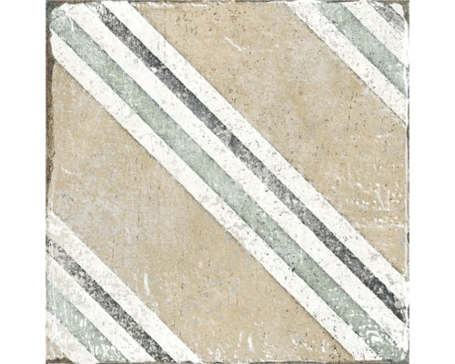 Placă pătrată cu model cu dungi diagonale