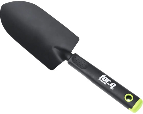 Lopată de grădină din metal cu mâner din plastic