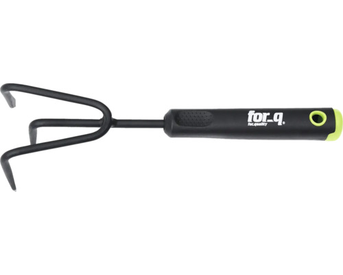 Cultivator cu trei dinți cu logo-ul For_q