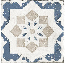 Placă decorativă de podea cu model geometric