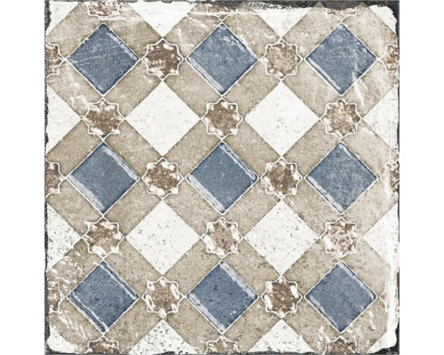 Placă ceramică cu model rombic