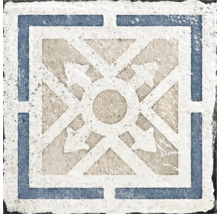 Placă de pardoseală pătrată cu model geometric