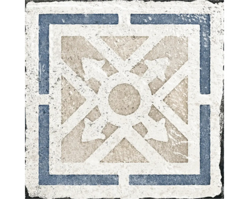 Placă de pardoseală pătrată cu model geometric