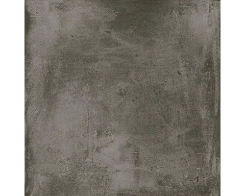 Gresie de podea gri cu aspect de ciment