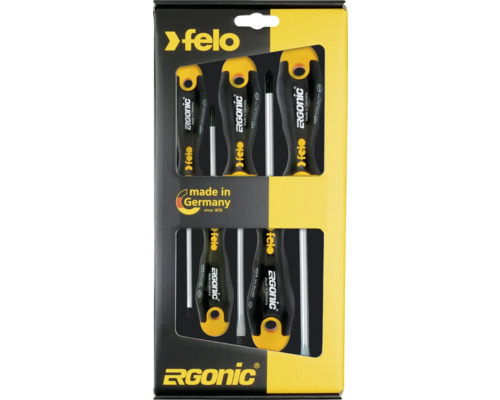 Set 5 șurubelnițe Felo Ergonic 4-6,5mm, 5 piese