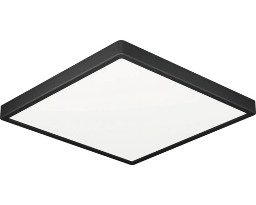 Panou cu LED integrat Fueva6 10,5W 1700 lumeni, montaj aplicat, lumină albă 2700-6500K, negru