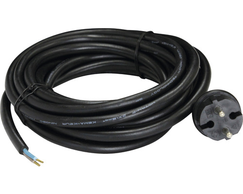 Cablu de alimentare pentru mașină de găurit H07RN-F 2X1,5mm² 3m negru