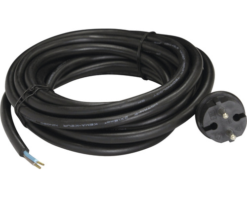 Cablu de alimentare pentru mașină de găurit H07RN-F 2X1,5mm² 5m negru