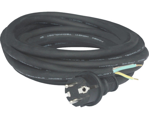 Cablu de alimentare H07RN-F 3X1,5mm² 5m negru