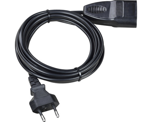 Prelungitor electric 5m 575W negru, cablu din PVC