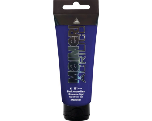 Culoare acrilică Maimeri Acrilico 391 Ultramarine Light 200 ml