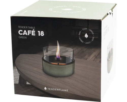 Ambalaj Tenderflame Tender Table Café 18 cu șemineu de masă