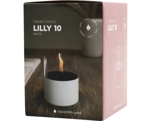 Lumânare Tenderflame Lilly 10 în ambalaj