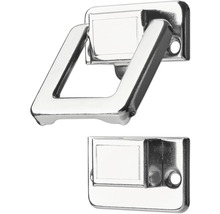 Mâner de mobilier metalic cu clapă de tragere triunghiulară