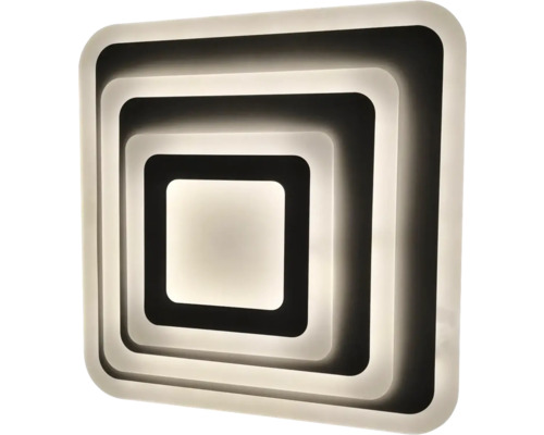 Plafonieră LED pătrată cu design în trepte pentru interior