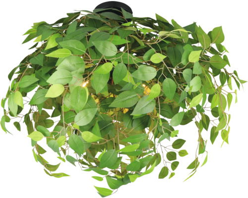 Lumină suspendată cu decor de frunze