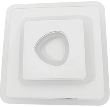 Plafonieră pătrată cu decupaj oval
