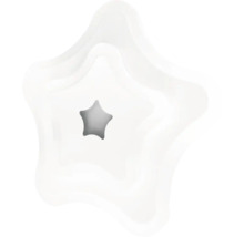 Aplică perete interior cu LED integrat Avide Sheron 25W 2218 lumeni, formă stea