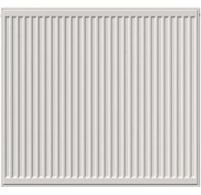 Radiator plat cu lamele verticale