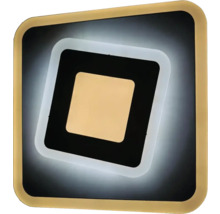 Plafonieră LED pătrată cu design geometric