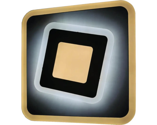 Plafonieră LED pătrată cu design geometric