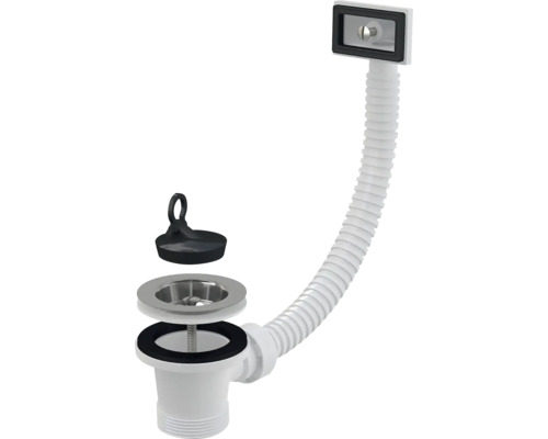 Dop de chiuvetă cu set de preaplin și conductă de scurgere