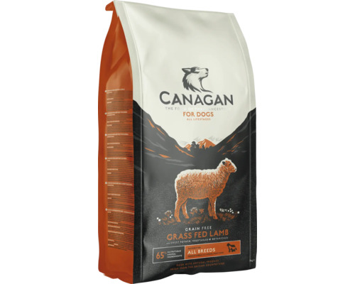 Hrană uscată pentru câini Canagan Grain Free cu miel fără cereale 12 kg