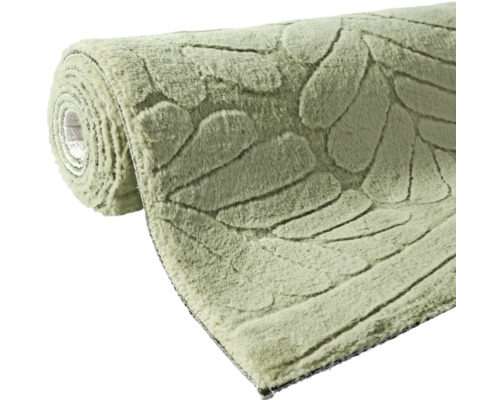 Covor rulat cu design de piatră